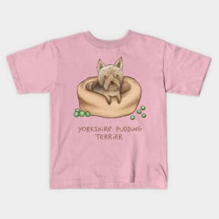 Yorkshire Pudding Terrier Kids T-Shirt